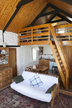 The Stairs And Balcony In The Chauffeurs Cottage